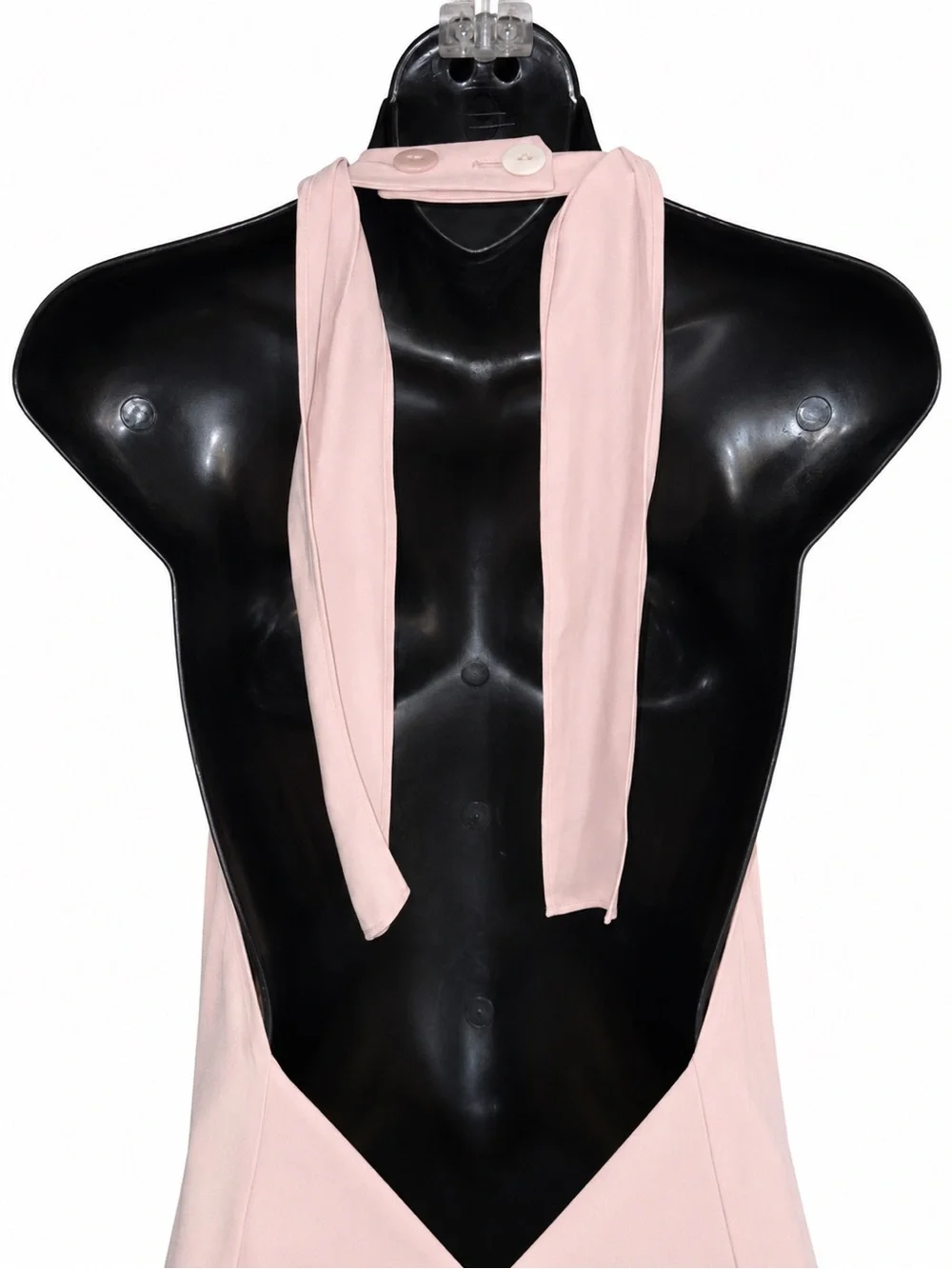 Zara Pink Jumpsuit lined v neckline low back size small dressy - Picture 10 of 10